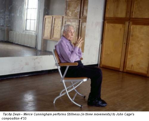 Tacita Dean - Merce Cunningham performs Stillness (in three movements) to John Cage's composition 4'33
