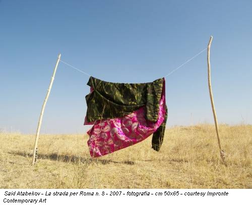 Said Atabekov - La strada per Roma n. 8 - 2007 - fotografia - cm 50x65 - courtesy Impronte Contemporary Art