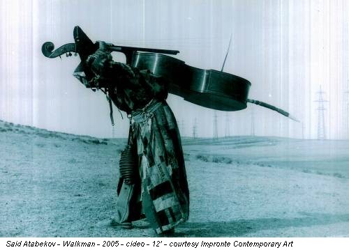 Said Atabekov - Walkman - 2005 - cideo - 12’ - courtesy Impronte Contemporary Art