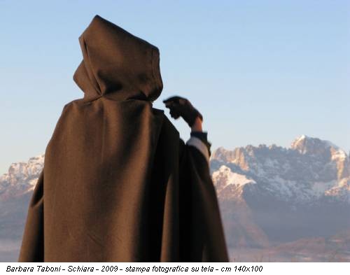 Barbara Taboni - Schiara - 2009 - stampa fotografica su tela - cm 140x100