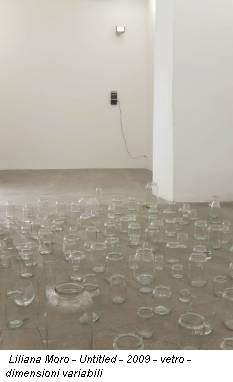 Liliana Moro - Untitled - 2009 - vetro - dimensioni variabili