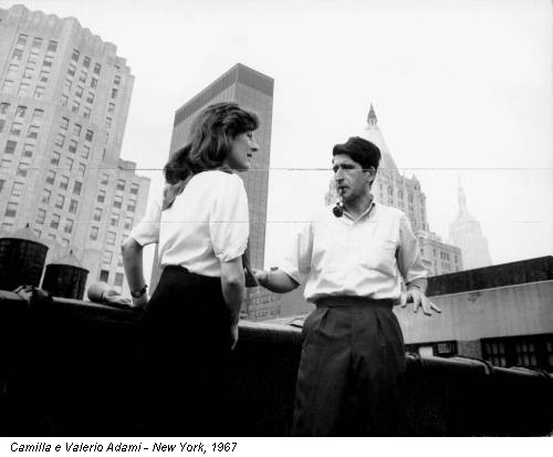Camilla e Valerio Adami - New York, 1967