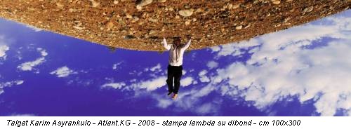 Talgat Karim Asyrankulo - Atlant.KG - 2008 - stampa lambda su dibond - cm 100x300