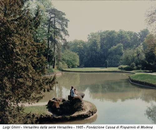 Luigi Ghirri - Versailles dalla serie Versailles - 1985 - Fondazione Cassa di Risparmio di Modena