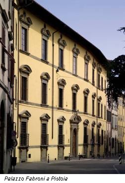 Palazzo Fabroni a Pistoia
