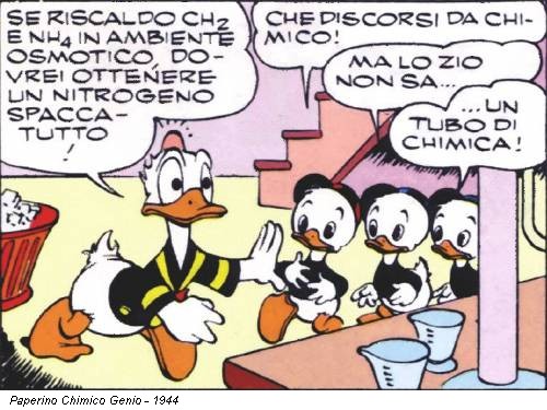 Paperino Chimico Genio - 1944