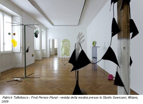 Patrick Tuttofuoco - First Person Plural - veduta della mostra presso lo Studio Guenzani, Milano, 2009