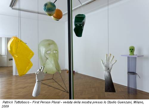 Patrick Tuttofuoco - First Person Plural - veduta della mostra presso lo Studio Guenzani, Milano, 2009
