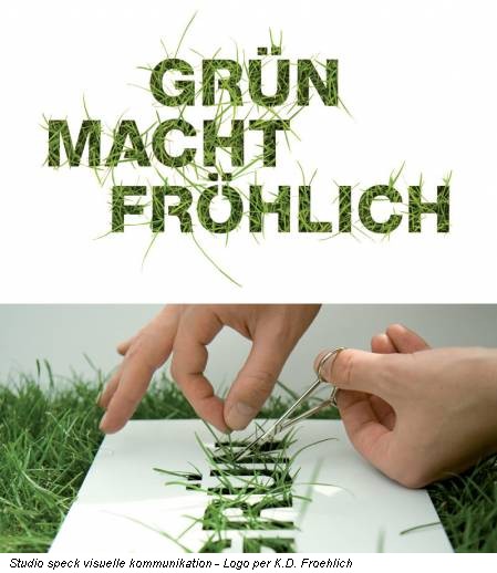 Studio speck visuelle kommunikation - Logo per K.D. Froehlich