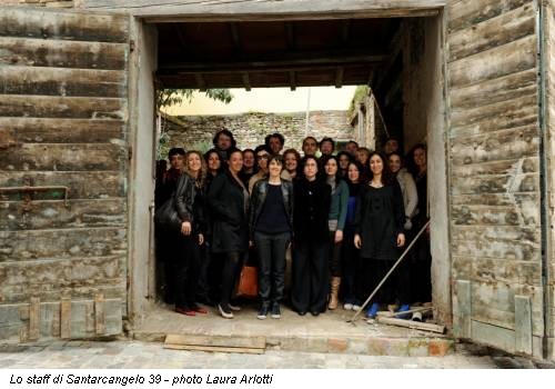 Lo staff di Santarcangelo 39 - photo Laura Arlotti