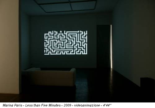 Marina Paris - Less than Five Minutes - 2009 - videoanimazione - 4’44’’