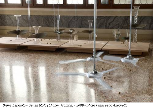 Bruna Esposito - Senza titolo (Eliche- Tromba) - 2009 - photo Francesco Allegretto