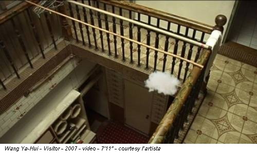 Wang Ya-Hui - Visitor - 2007 - video - 7'11'' - courtesy l’artista