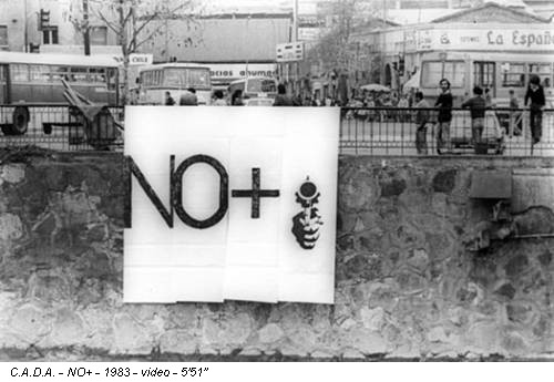 C.A.D.A. - NO+ - 1983 - video - 5'51''