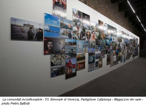 La comunitat inconfessable - 53. Biennale di Venezia, Padiglione Catalunya - Magazzini del sale - photo Pietro Battisti