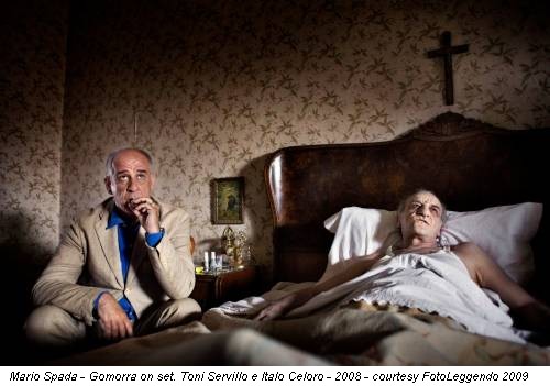 Mario Spada - Gomorra on set. Toni Servillo e Italo Celoro - 2008 - courtesy FotoLeggendo 2009