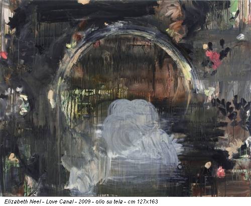 Elizabeth Neel - Love Canal - 2009 - olio su tela - cm 127x163