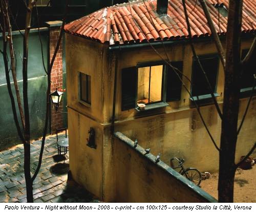 Paolo Ventura - Night without Moon - 2008 - c-print - cm 100x125 - courtesy Studio la Città, Verona