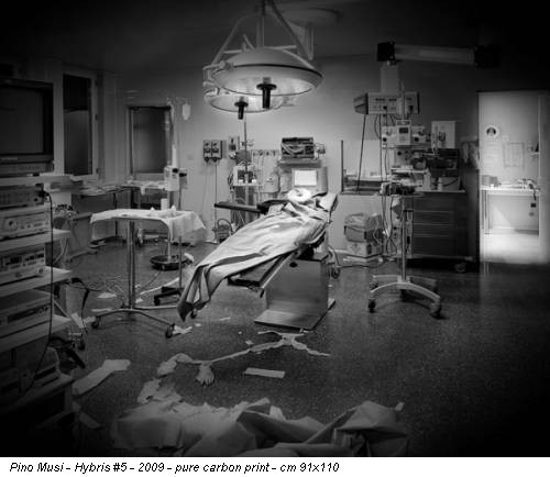 Pino Musi - Hybris #5 - 2009 - pure carbon print - cm 91x110