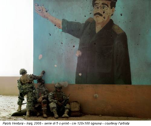 Paolo Ventura - Iraq, 2008 - serie di 5 c-print - cm 120x100 ognuna - courtesy l’artista