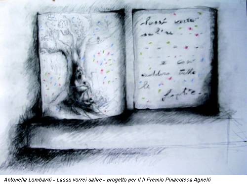 Antonella Lombardi - Lassu vorrei salire - progetto per il II Premio Pinacoteca Agnelli