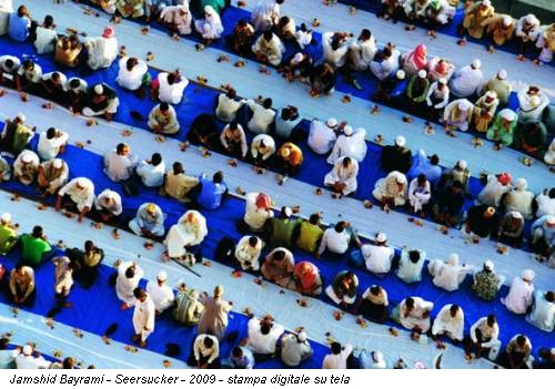 Jamshid Bayrami - Seersucker - 2009 - stampa digitale su tela