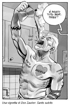 Una vignetta di Don Zauker. Santo subito