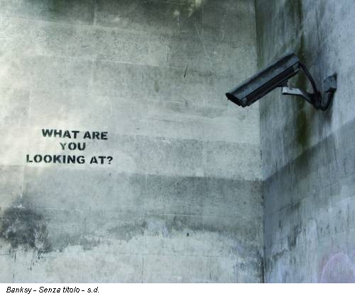 Banksy - Senza titolo - s.d.