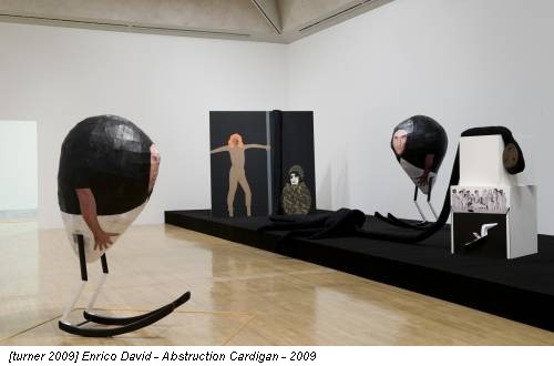 [turner 2009] Enrico David - Abstruction Cardigan - 2009