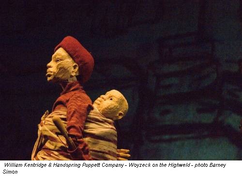 William Kentridge & Handspring Puppett Company - Woyzeck on the Highweld - photo Barney Simon