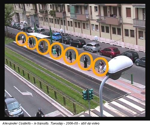Alexander Costello - in transito. Tuesday - 2006-08 - still da video