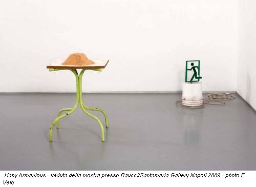 Hany Armanious - veduta della mostra presso Raucci/Santamaria Gallery Napoli 2009 - photo E. Velo