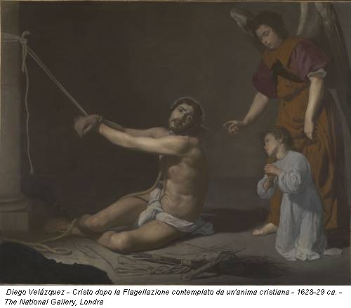 Diego Velázquez - Cristo dopo la Flagellazione contemplato da un'anima cristiana - 1628-29 ca. - The National Gallery, Londra