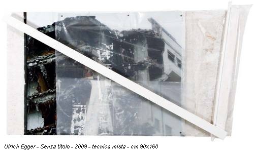 Ulrich Egger - Senza titolo - 2009 - tecnica mista - cm 90x160