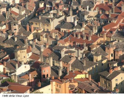 I tetti della Vieux Lyon