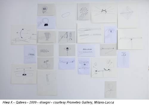 Hiwa K - Qatees - 2009 - disegni - courtesy Prometeo Gallery, Milano-Lucca
