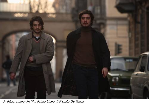 Un fotogramma del film Prima Linea di Renato De Maria