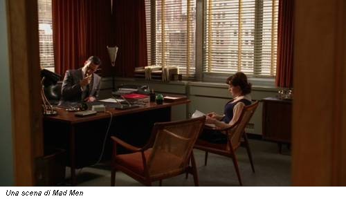 Una scena di Mad Men
