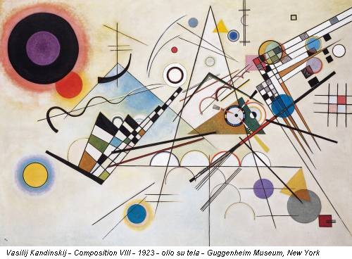 Vasilij Kandinskij - Composition VIII - 1923 - olio su tela - Guggenheim Museum, New York