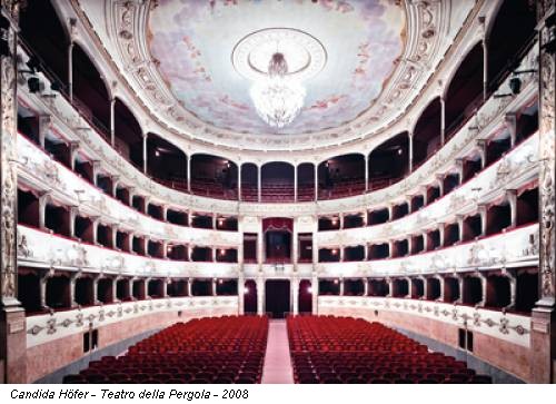 Candida Höfer - Teatro della Pergola - 2008