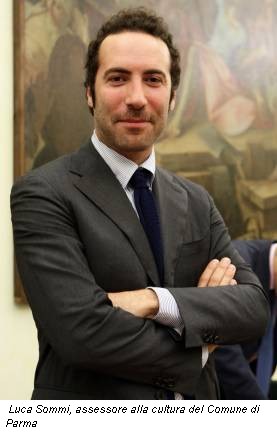 Luca Sommi, assessore alla cultura del Comune di Parma
