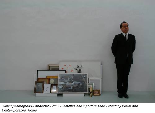 Conceptinprogress - Abacaba - 2009 - installazione e performance - courtesy Furini Arte Contemporanea, Roma