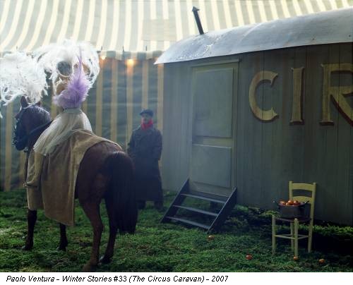 Paolo Ventura - Winter Stories #33 (The Circus Caravan) - 2007