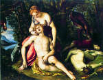 Simone Peterzano (Bergamo, notizie 1573-1596) Angelica e Medoro