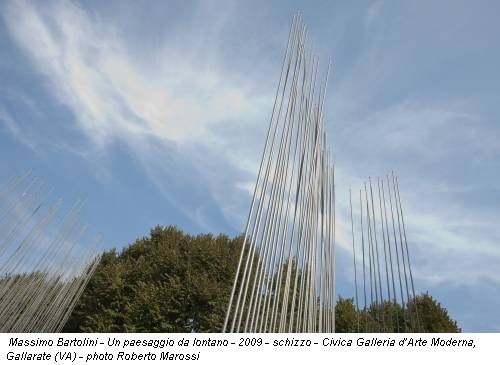 Massimo Bartolini - Un paesaggio da lontano - 2009 - schizzo - Civica Galleria d’Arte Moderna, Gallarate (VA) - photo Roberto Marossi