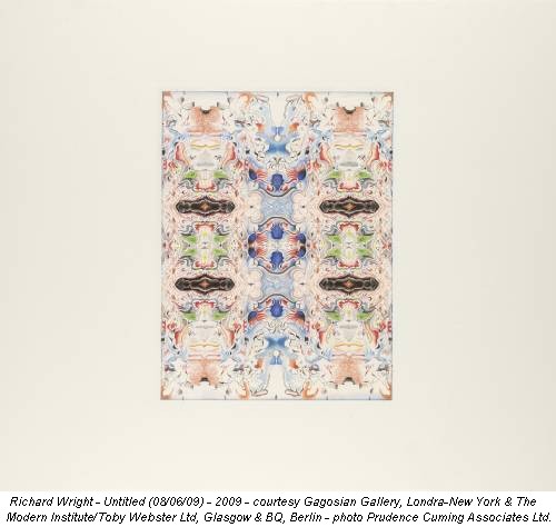 Richard Wright - Untitled (08/06/09) - 2009 - courtesy Gagosian Gallery, Londra-New York & The Modern Institute/Toby Webster Ltd, Glasgow & BQ, Berlin - photo Prudence Cuming Associates Ltd.