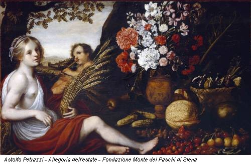 Astolfo Petrazzi - Allegoria dell'estate - Fondazione Monte dei Paschi di Siena