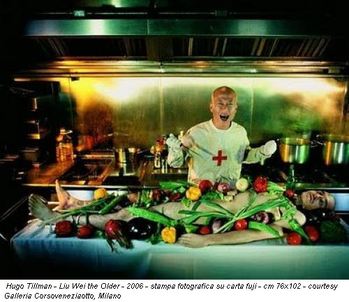 Hugo Tillman - Liu Wei the Older - 2006 - stampa fotografica su carta fuji - cm 76x102 - courtesy Galleria Corsoveneziaotto, Milano
