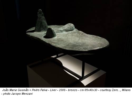 João Maria Gusmão + Pedro Paiva - Liver - 2008 - bronzo - cm 65x40x30 - courtesy Zero..., Milano - photo Jacopo Menzani
