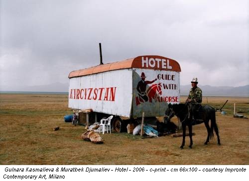 Gulnara Kasmalieva & Muratbek Djumaliev - Hotel - 2006 - c-print - cm 66x100 - courtesy Impronte Contemporary Art, Milano